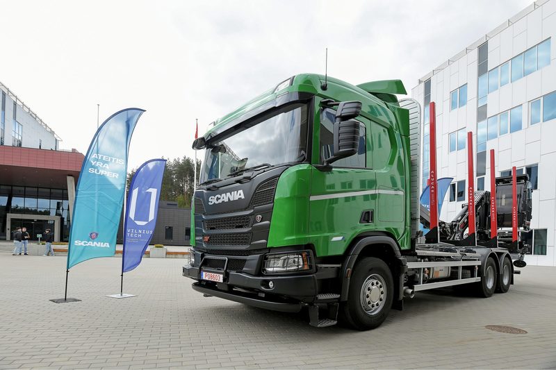 Transporto inžinerijos fakultete – „SCANIA Lietuva“ renginys studentams